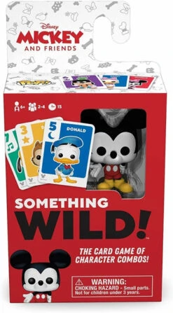 Funko Games: Something Wild Card Game - Mickey And Friends