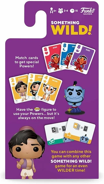 Funko Games: Something Wild Card Game - Aladdin 2 Funko Games: Something Wild Card Game - Aladdin - Image 2