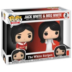 Rocks: The White Stripes Jack White & Meg White Funko Pop! Vinyl 2 Pack
