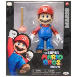 Super Mario Bros. Movie: Mario W/ Plunger 5" Figure