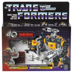 Hasbro Transformers Retro 40th Anniversary: Bombshell & Ramhorn Figures