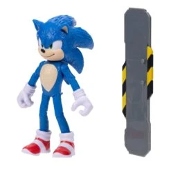 Sonic The Hedgehog 2: Sonic W/ Snow Rider 10cm Figure -Toys N Geeks Store 412664Sonic 3 1