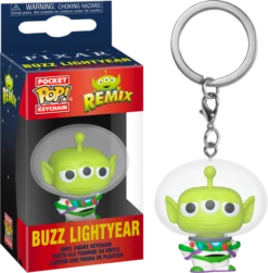 Disney Pixar's Alien Remix: Buzz Lightyear Funko Pocket Pop! Keychain