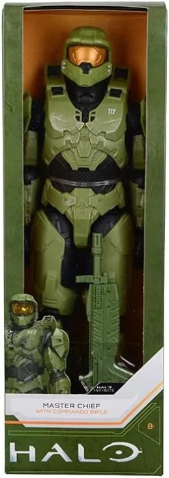 JAZWARES Halo Infinite 12" Figure: Master Chief W/ Commando Rifle