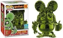 Icons: Rat Fink (Chrome Green) Exclusive Funko POP! Vinyl