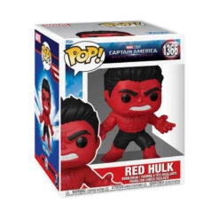 Captain America Brave New World: Red Hulk 6" Super Sized Funko POP! Viny