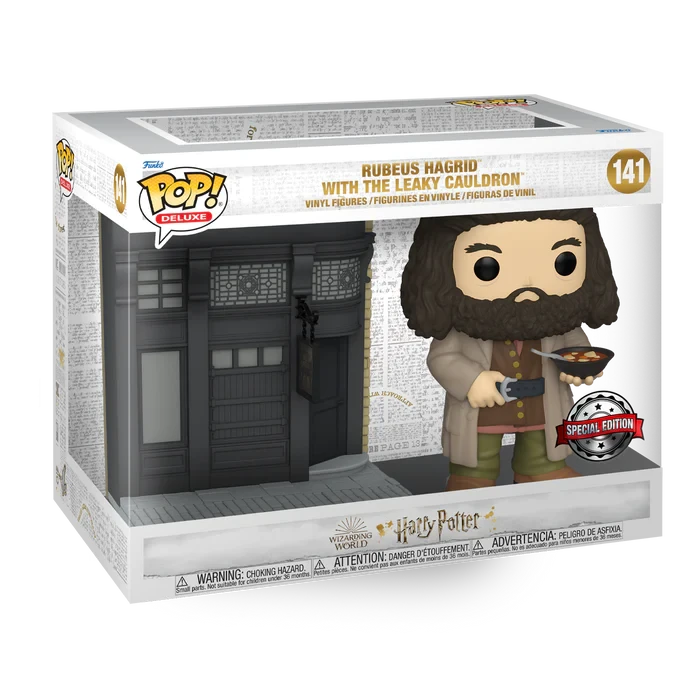 Harry Potter: Hagrid W/ Leaky Cauldron Funko Pop! Deluxe 1 Harry Potter: Hagrid W/ Leaky Cauldron Funko Pop! Deluxe