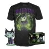 Disney Villains: Maleficent (Diamond Glitter) Funko Pop! & Tee