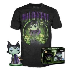 Disney Villains: Maleficent (Diamond Glitter) Funko Pop! & Tee