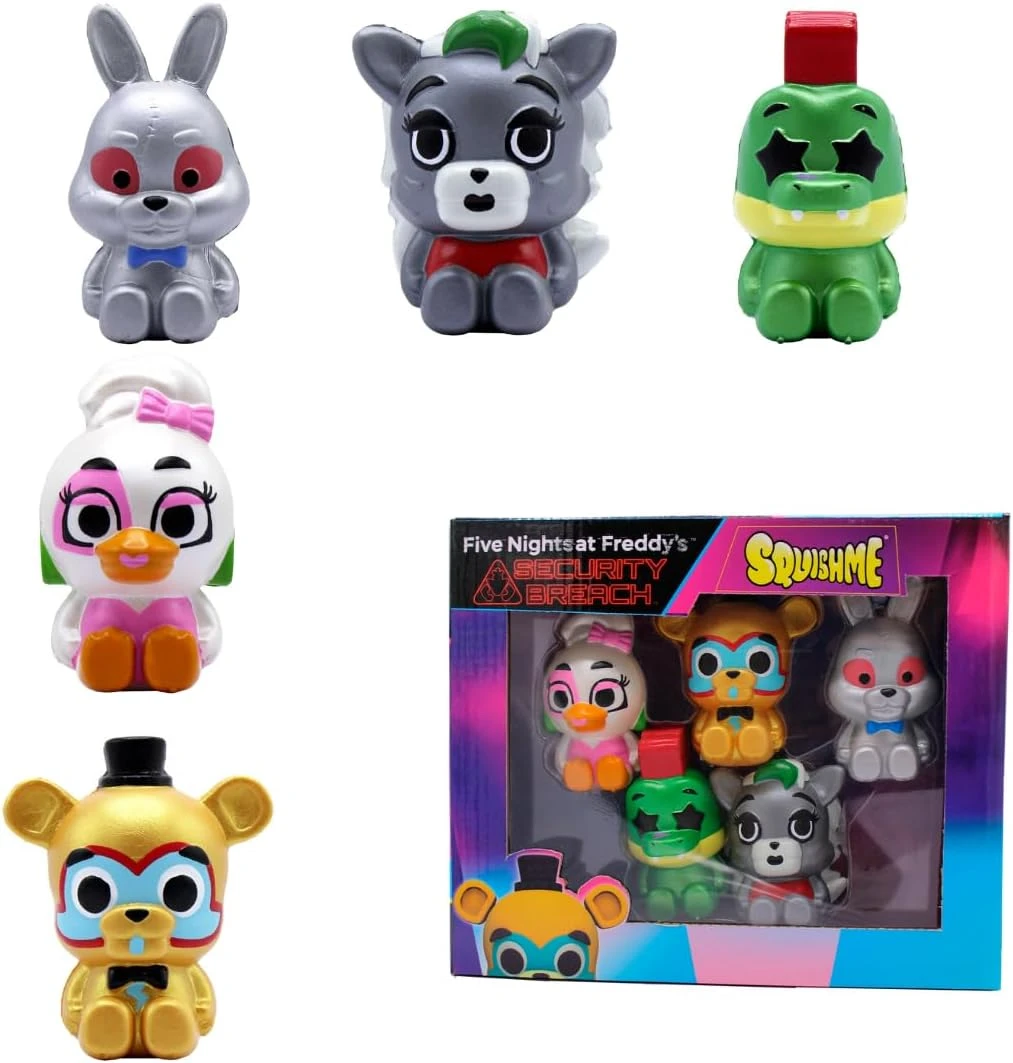 Five Nights At Freddy's Squishme 5 Pack 2 Five Nights At Freddy's Squishme 5 Pack - Image 2