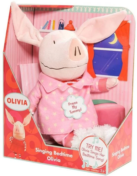 Singing Bedtime Olivia 30cm Plush 1 Singing Bedtime Olivia 30cm Plush