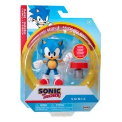 Sonic The Hedgehog 4" Figure: Classic Sonic W/ Spring
