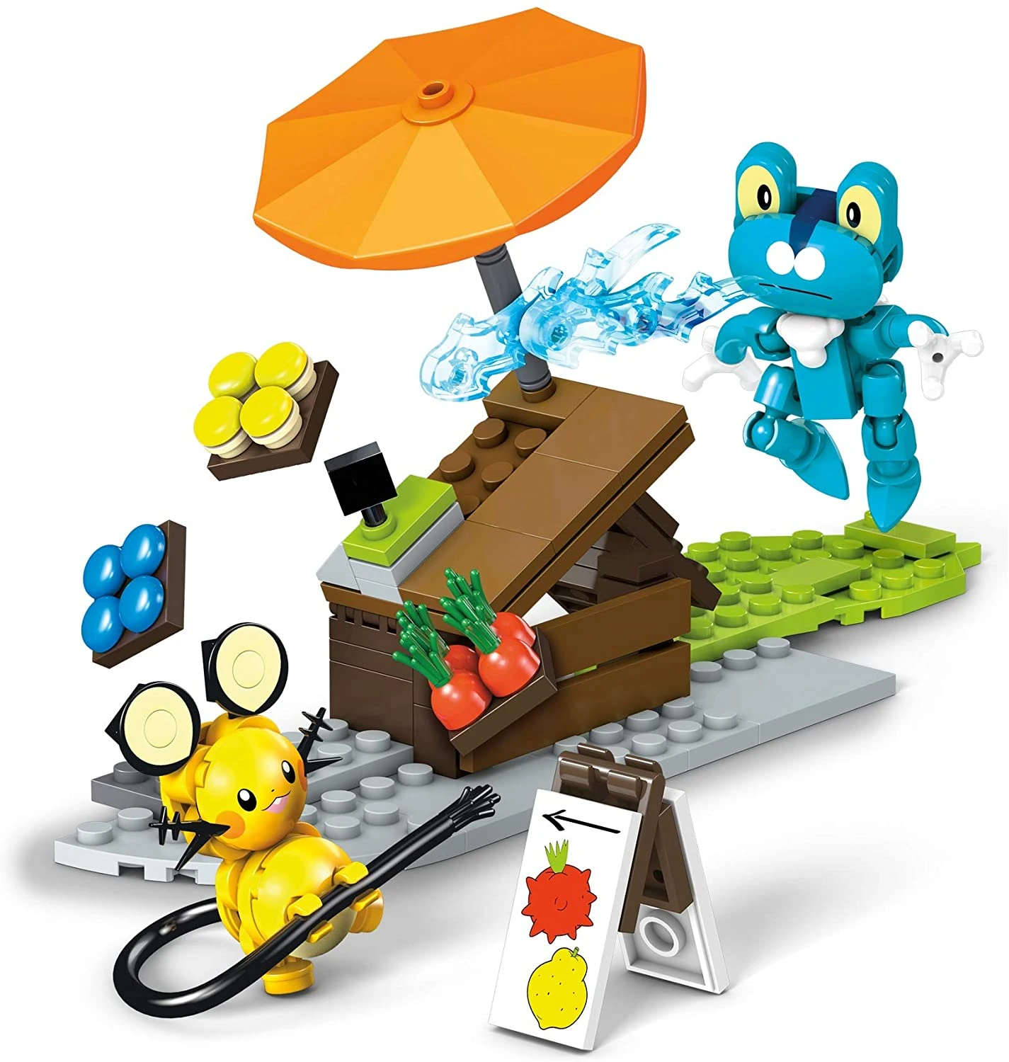 Pokemon: Froakie Vs. Dedenne Mega Construx 2 Pokemon: Froakie Vs. Dedenne Mega Construx - Image 2