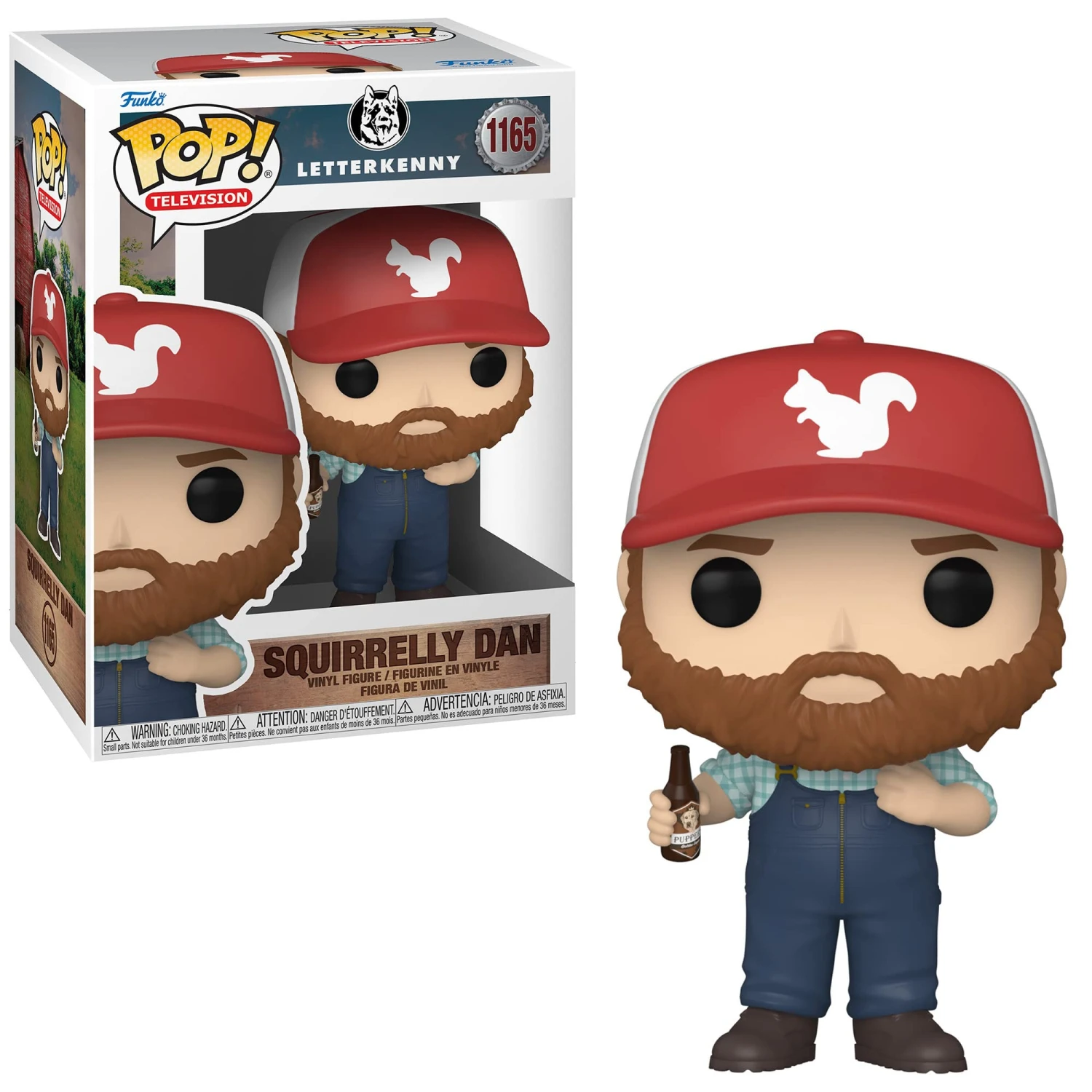 Letterkenny: Squirrely Dan Funko Pop! Vinyl 1 Letterkenny: Squirrely Dan Funko Pop! Vinyl