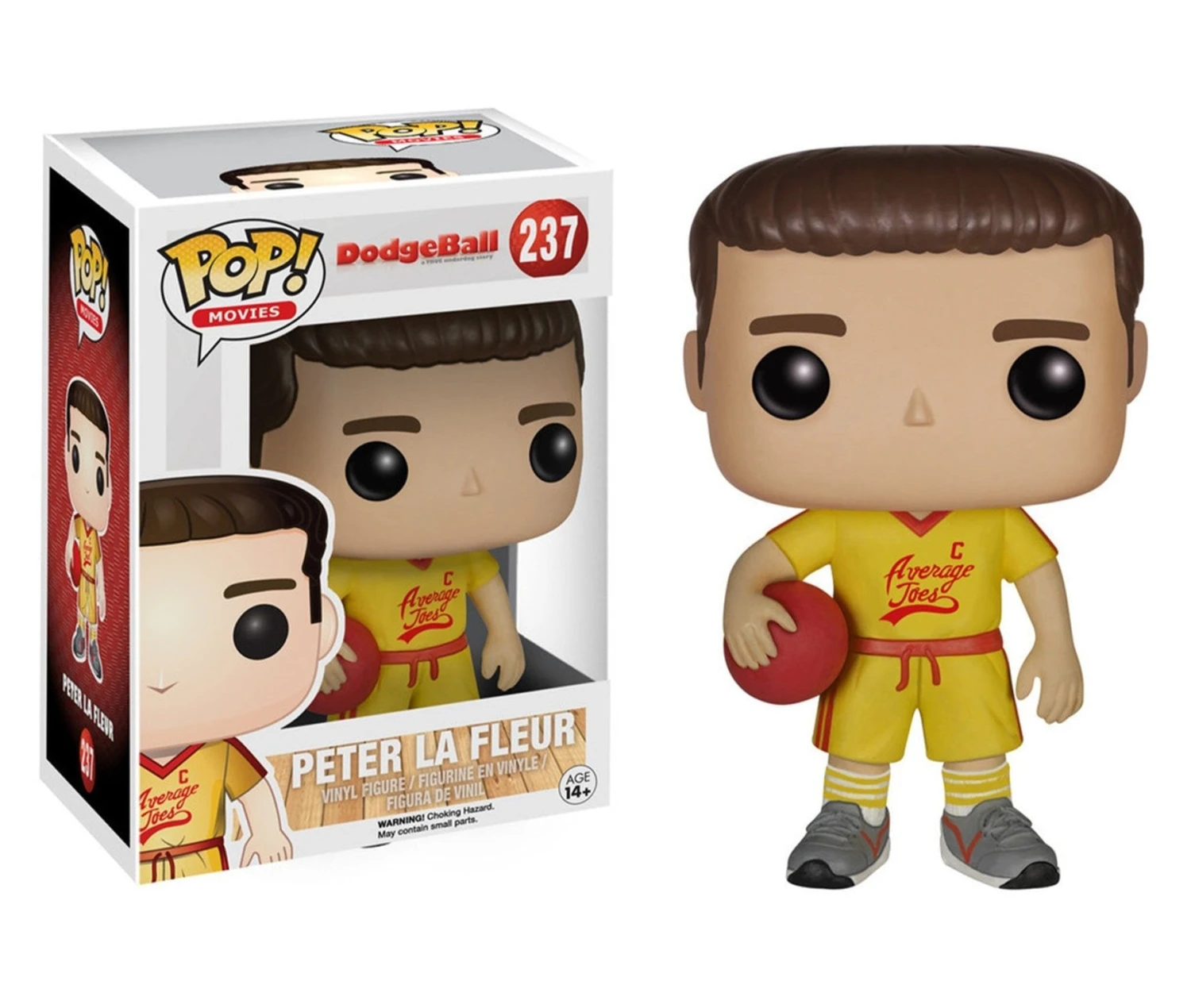 Movies: Dodgeball: Peter La Fleur Funko POP! Vinyl 1 Movies: Dodgeball: Peter La Fleur Funko POP! Vinyl