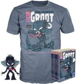 Marvel: Venomized Groot (GID) Funko POP! & Tee