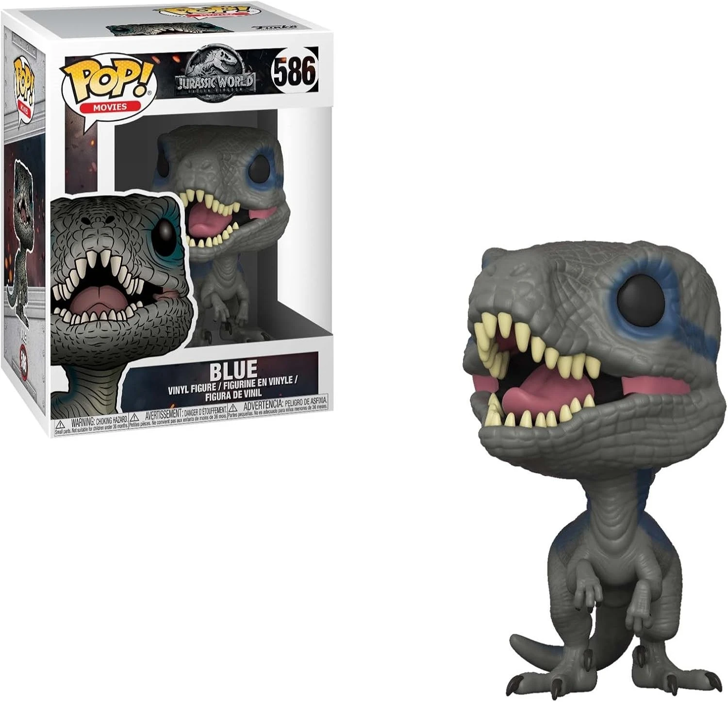 Jurassic World Fallen Kingdom: Blue Funko POP! Vinyl 1 Jurassic World Fallen Kingdom: Blue Funko POP! Vinyl