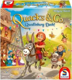 Schmidt Quacks & Co: Quedlinburg Dash Board Game