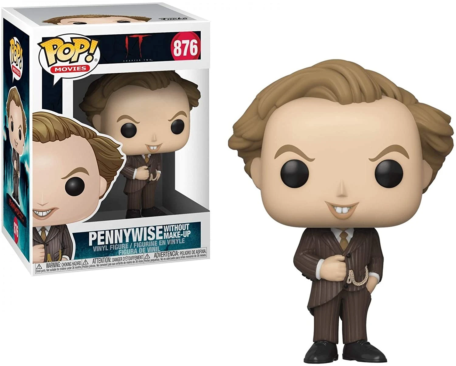 IT Chapter Two: Pennywise Without Make-up Funko Pop! Vinyl 1 IT Chapter Two: Pennywise Without Make-up Funko Pop! Vinyl