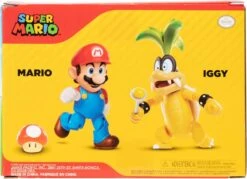 Super Mario: Mario VS Iggy Koopa 4" Action Figures -Toys N Geeks Store 71kXmQQ4nnL. AC SL1500