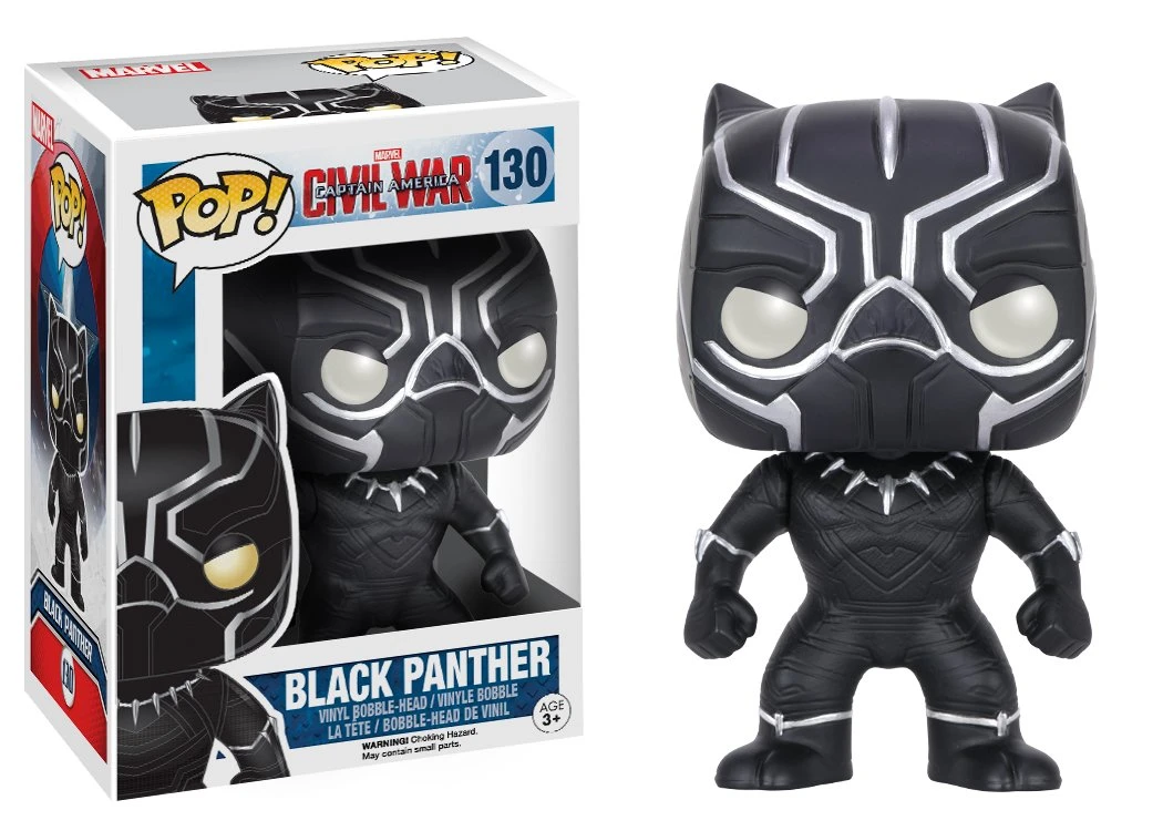 Captain America Civil War: Black Panther Funko POP! Vinyl 1 Captain America Civil War: Black Panther Funko POP! Vinyl