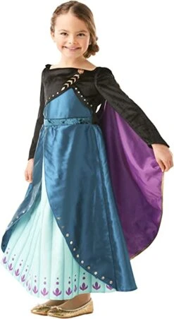 Rubie's Frozen 2 Anna Epilogue Dress, Childs Costume (Size 9-10)