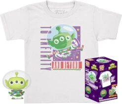 To Infinity And Beyond Buzz Alien Remix Funko Pocket Pop! & Tee - Size Child L