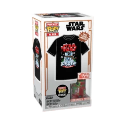 Star Wars Droid To The World Astromech Droid Funko Pocket Pop! & Tee - Size Child S