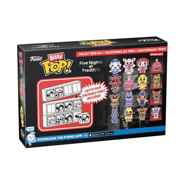 Five Nights At Freddy's: Funko Bitty POP! 4-Pack Series 3 2 Five Nights At Freddy's: Funko Bitty POP! 4-Pack Series 3 - Image 2