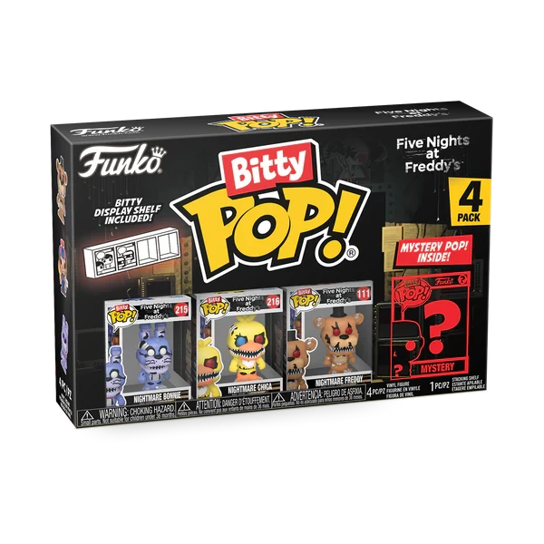 Five Nights At Freddy's: Funko Bitty POP! 4-Pack Series 4 2 Five Nights At Freddy's: Funko Bitty POP! 4-Pack Series 4 - Image 2