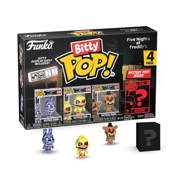 Five Nights At Freddy's: Funko Bitty POP! 4-Pack Series 4 1 Five Nights At Freddy's: Funko Bitty POP! 4-Pack Series 4
