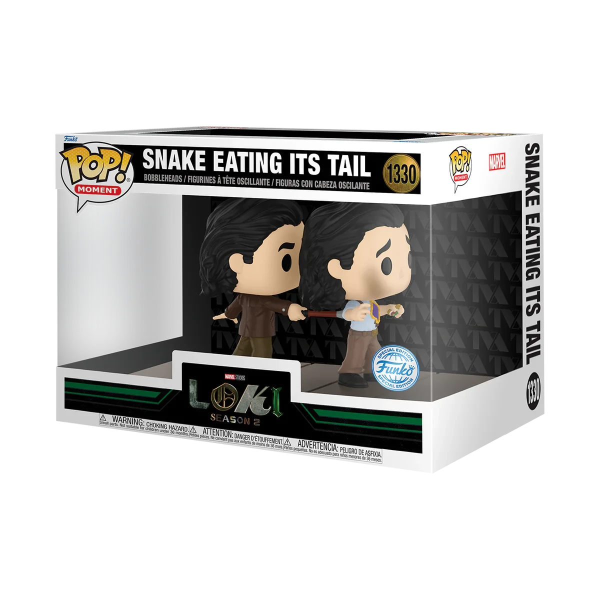 FUNKO Marvel Loki S2: Snake Eating Its Tail POP! Moment