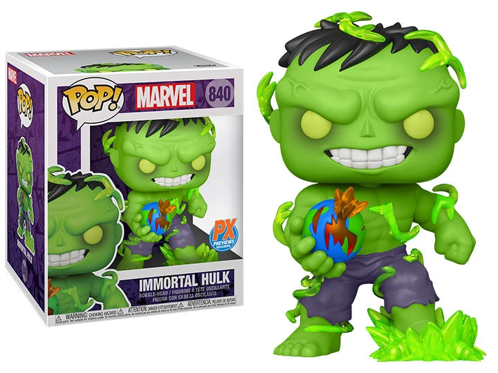 Marvel Heroes: Immortal Hulk 6" Funko Pop! Vinyl 1 Marvel Heroes: Immortal Hulk 6" Funko Pop! Vinyl