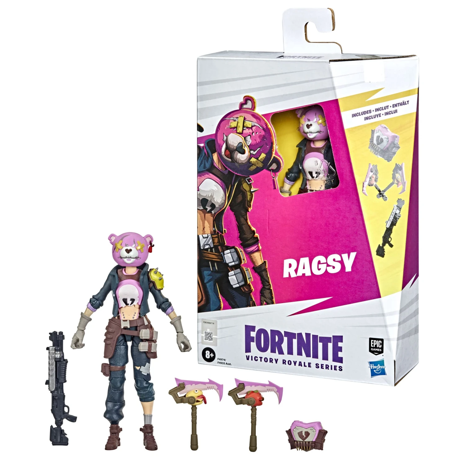 Hasbro Fortnite Victory Royale Series: Ragsy 15cm Figure 1 Hasbro Fortnite Victory Royale Series: Ragsy 15cm Figure