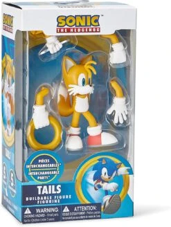Sonic The Hedgehog 4" Buildable Figure: Tails W/ Ring