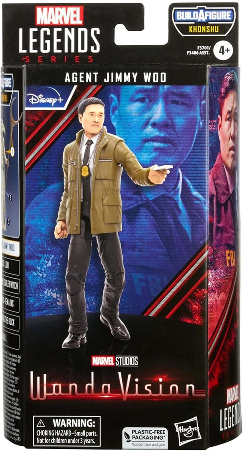 Hasbro Marvel Legends Series Wandavision: Agent Jimmy Woo 1 Hasbro Marvel Legends Series Wandavision: Agent Jimmy Woo