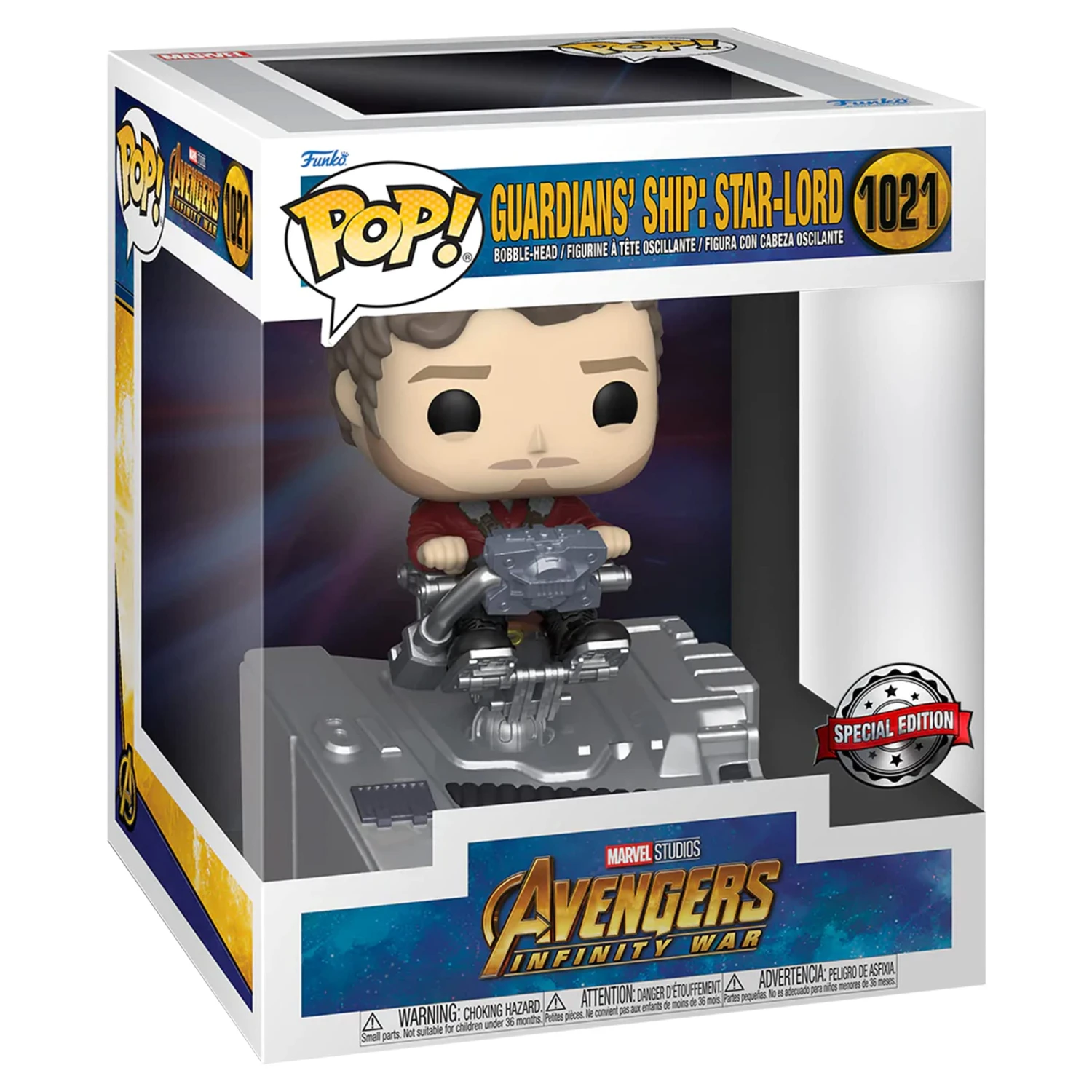 Avengers Infinity War: Guardians Ship Star-Lord Deluxe Funko POP! Vinyl 1 Avengers Infinity War: Guardians Ship Star-Lord Deluxe Funko POP! Vinyl