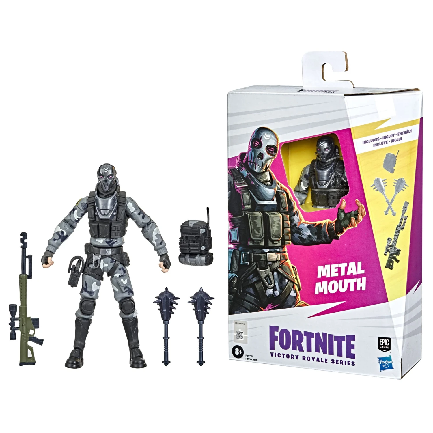 Hasbro Fortnite Victory Royale Series: Metal Mouth 15cm Figure 1 Hasbro Fortnite Victory Royale Series: Metal Mouth 15cm Figure