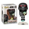 Star Wars The Mandalorian: Dark Trooper W/ Grogu Funko Pop! Vinyl