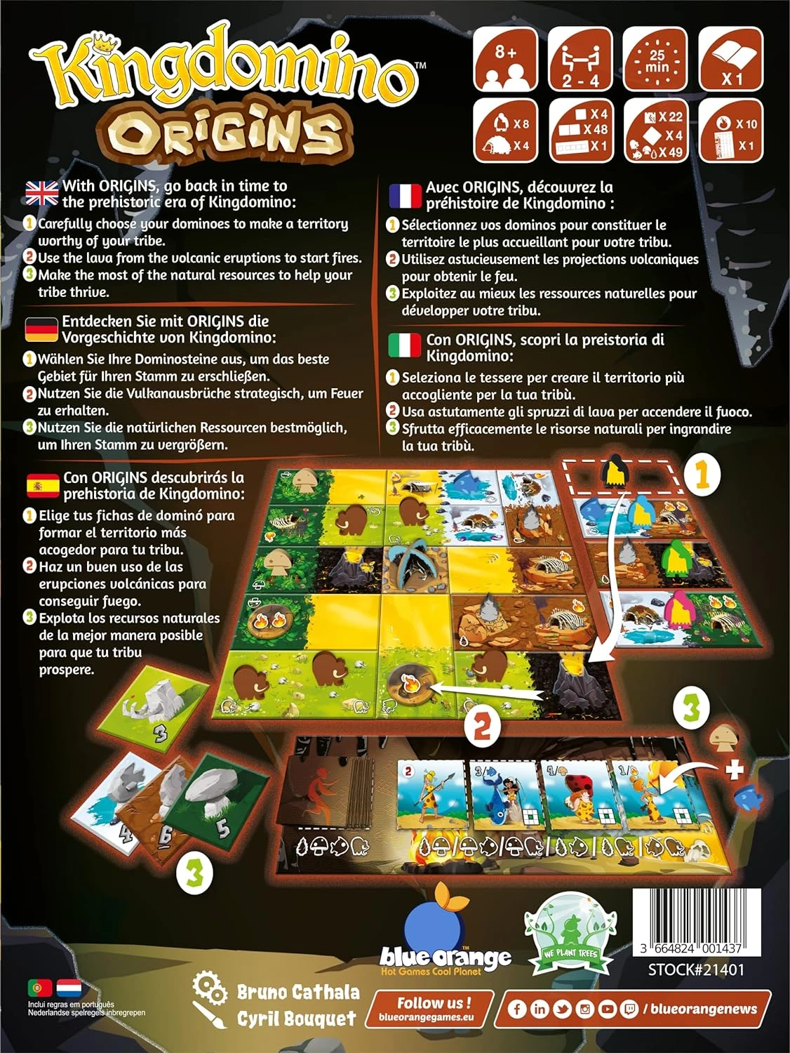 Blue Orange Kingdomino Origins Board Game 2 Blue Orange Kingdomino Origins Board Game - Image 2