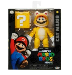 Jakks Super Mario Bros. Movie: Cat Mario 5" Figure