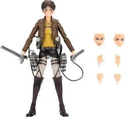JAZWARES Total Anime Attack On Titan: Eren Jaeger 6.5" Articulated Figure