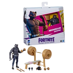 Hasbro Fortnite Victory Royale Series: Meowscles (Shadow) Deluxe 15cm Figure