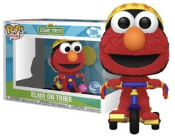 Sesame Street: Elmo On Trike Funko (Flocked) POP! Rides