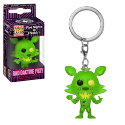 Five Nights At Freddy's: Radioactive Foxy Funko Pocket POP! Keychain