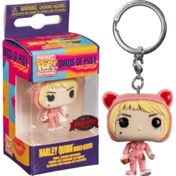 DC Birds Of Prey: Harley Quinn (Broken Hearted) Funko Pocket Pop! Keychain