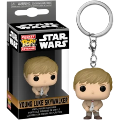 Star Wars Obi-Wan Kenobi: Young Luke Skywalker Funko Pocket Pop! Keychain