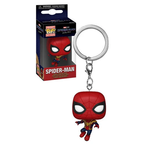 Spider-Man No Way Home: Spider-Man (Leaping) Funko Pop Keychain 1 Spider-Man No Way Home: Spider-Man (Leaping) Funko Pop Keychain
