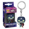 Marvel What If: Zombie Captain America Funko Pocket Pop! Keychain