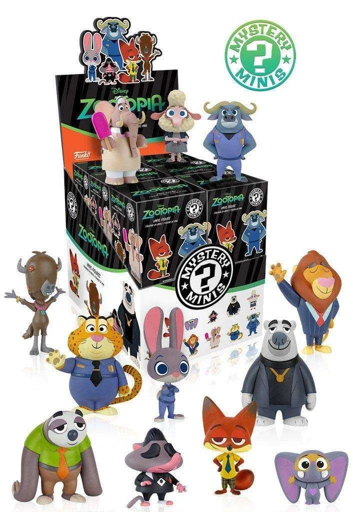 Funko Mystery Minis: Zootopia (One Random Figure) 1 Funko Mystery Minis: Zootopia (One Random Figure)